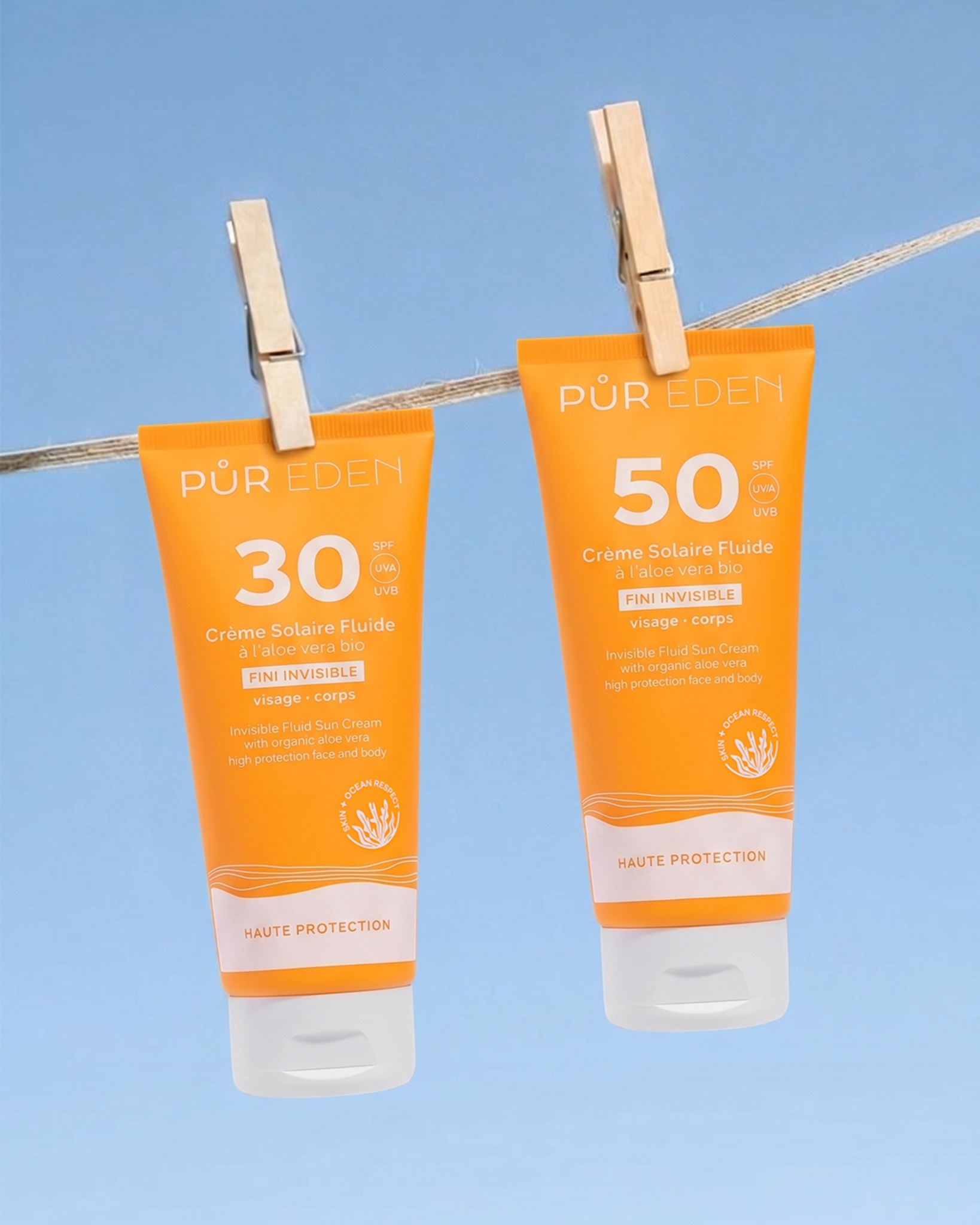 SPF 30 ou SPF 50 : quelle protection est faite pour vous ? 🌤️
Chaque peau a ses besoins, chaque moment mérite la bonne protection.
Avec PUR EDEN, choisissez la crème solaire fluide invisible adaptée à votre quotidien :
SPF 30 PUR EDEN
Une protection idéale pour une exposition modérée au soleil, au quotidien ou en ville. Une texture légère et invisible pour une sensation de peau nue tout en étant protégée.
SPF 50 PUR EDEN
Une très haute protection pour les expositions plus intenses ou les peaux qui sont plus sensibles au soleil. Toujours avec la même texture fluide, invisible et confortable sur le visage et le corps.
Deux protections, une même promesse : efficacité, confort et invisibilité avec PUR EDEN
Retrouvez votre protection solaire PUR EDEN via le lien en bio !
#PUREDEN #skincare #protectionsolaire #SPF50 #soincorps