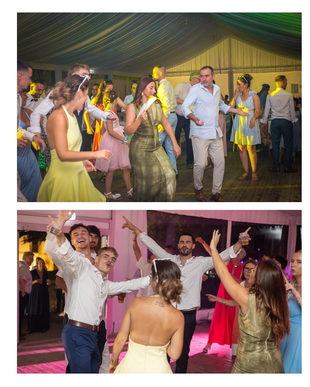 ✨ Mariage de Laura & Maël
🌿 Une magnifique cérémonie laïque sur la terrasse du domaine, suivie d’un cocktail dans le jardin adjacent.🎉 La soirée s’est poursuivie sous le chapiteau : entrée en salle, repas… et un quiz imaginé par les mariés et animé par nos soins (fous rires garantis ).
💃 Les témoins ont même réservé une petite danse surprise pour ambiancer encore plus la soirée !
🍾 La traditionnelle fontaine de champagne a été présentée en extérieur, sublimée par nos étincelles froides.
✨ Puis vint l’ouverture de bal… un moment suspendu, entouré de fumée lourde.Félicitations à Laura & Mael ! 🔥Ps ➡️ petit bêtisier des meilleurs cascades a la fin🚨: Merci pour les photos de la publication de 1 à 7 @tony_esnault
Photos de 8 à 16 @djsvsound📸 Photographe : @tony_esnault (jusqu’à la page 7)
🍽️ Traiteur : @poulaintraiteur
🏡 Domaine : @lesterrassesdebothane#Mariage2025 #WeddingBretagne #SvSound #DJmariage #WeddingParty #WeddingInspiration #OuvertureDeBal #AnimationMariage #FuméeLourde #FontaineDeChampagne #CérémonieLaïque #WeddingDecor #TerrassesDeBothané #SoiréeInoubliable #WeddingDJ________________________________________________
DJ SvSound
📞 06 30 76 21 40
📧 svsound@outlook.com
📌 Bretagne