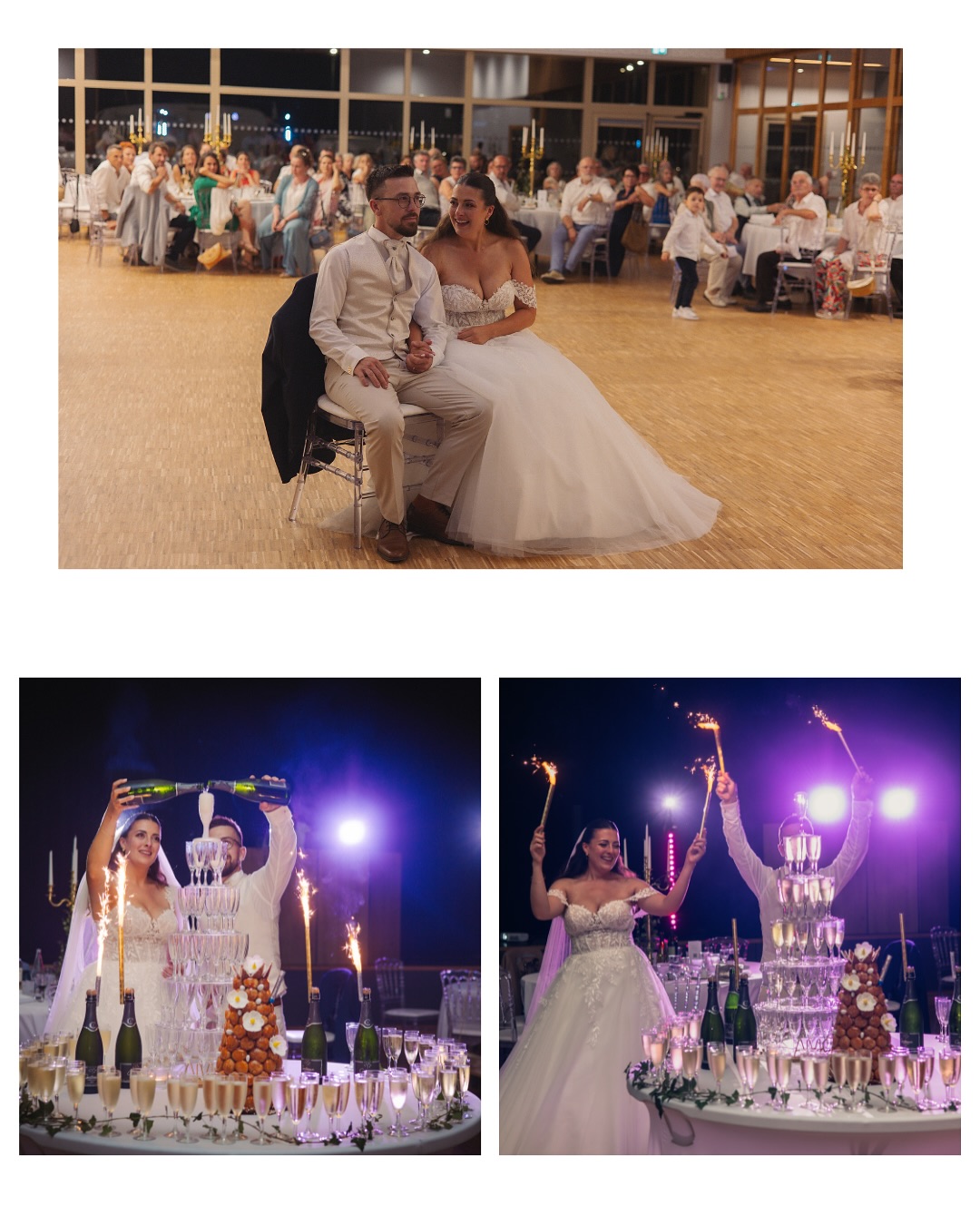 ✨ 15 août 2025 ✨
Après avoir fait des anniversaires pour la famille de Fanny, voici un autre grand événement LE MARIAGE :
Fanny & Vincent se sont dit OUI !
Une journée remplie d’amour, de rires et de moments inoubliables, de la cérémonie à l’église jusqu’à la dernière danse 🕺💃
Une jolie musique écrite pour nos mariés après l’entrée en salle.
Une ouverture de bal pleine d’émotions avec Mike Brant et l’Hymne à l’amour, des animations fun, une ambiance survoltée, et plus de 250 invités conquis 🎉
Merci à Fanny et Vincent de nous avoir fait confiance pour les accompagner dans ce grand jour 💖
Photobooth, étincelles, fumée lourde, musique… on a sorti le grand jeu pour donner vie à leurs rêves !
Encore toutes nos félicitations aux jeunes mariés 👰🤵
🚨: Photos de la publication @djsvsound
🍽️ : @le_gwenestan_traiteur_bretagne
🎶 & 📸 : @SvSound________________________________________________
DJ SvSound
📞 06 30 76 21 40
📧 svsound@outlook.com
📌 Bretagne
Que l’amour qui vous unit continue de faire danser vos cœurs pour la vie ❤️
#Mariage #WeddingDay #FannyEtVincent #DJWedding #SvSound #Fête #Amour #Crédin #AnimationMariage #Photobooth #wedding2025