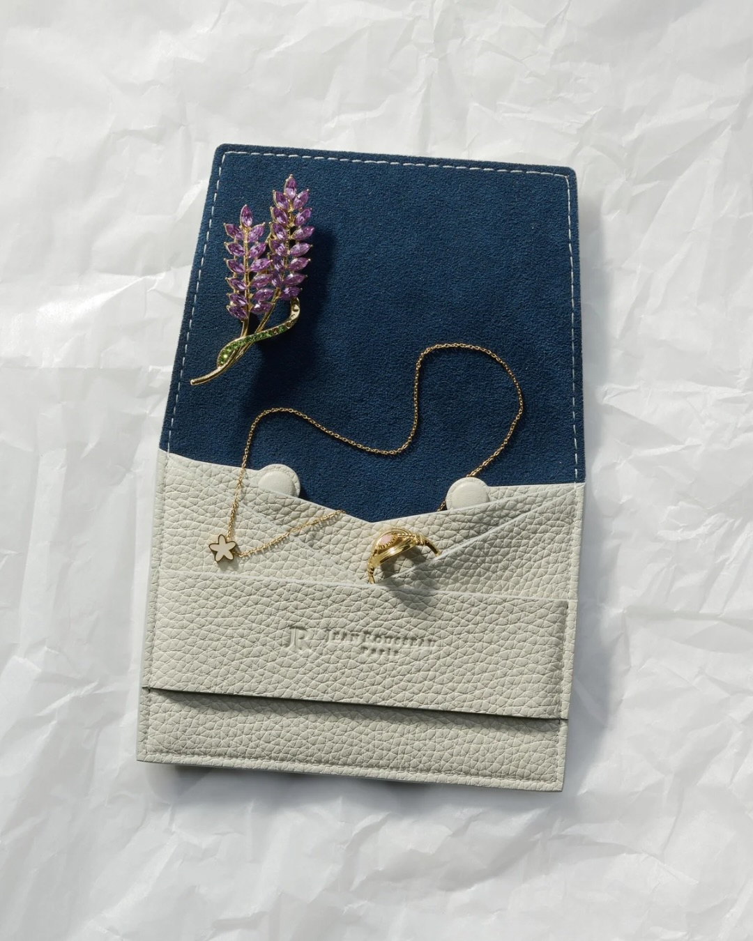 Introducing Jean Rousseau’s new jewellery pouches.Designed for elegance in motion, whether at ....