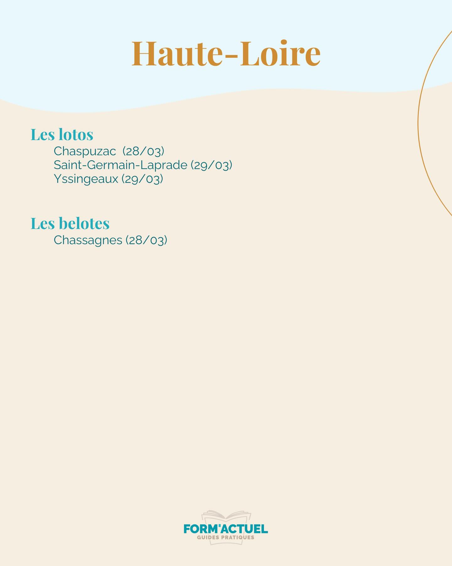 💡 Que faire ce week-end ? C’est par ici pour les idées !!
✨ Rendez-vous sur notre publication épinglé pour tenter de remporter un forfait d’une demi-journée à La Chaldette ! 😉
❤️ Pensez à vous abonner pour nos rien manquer des éléments et autres actualités