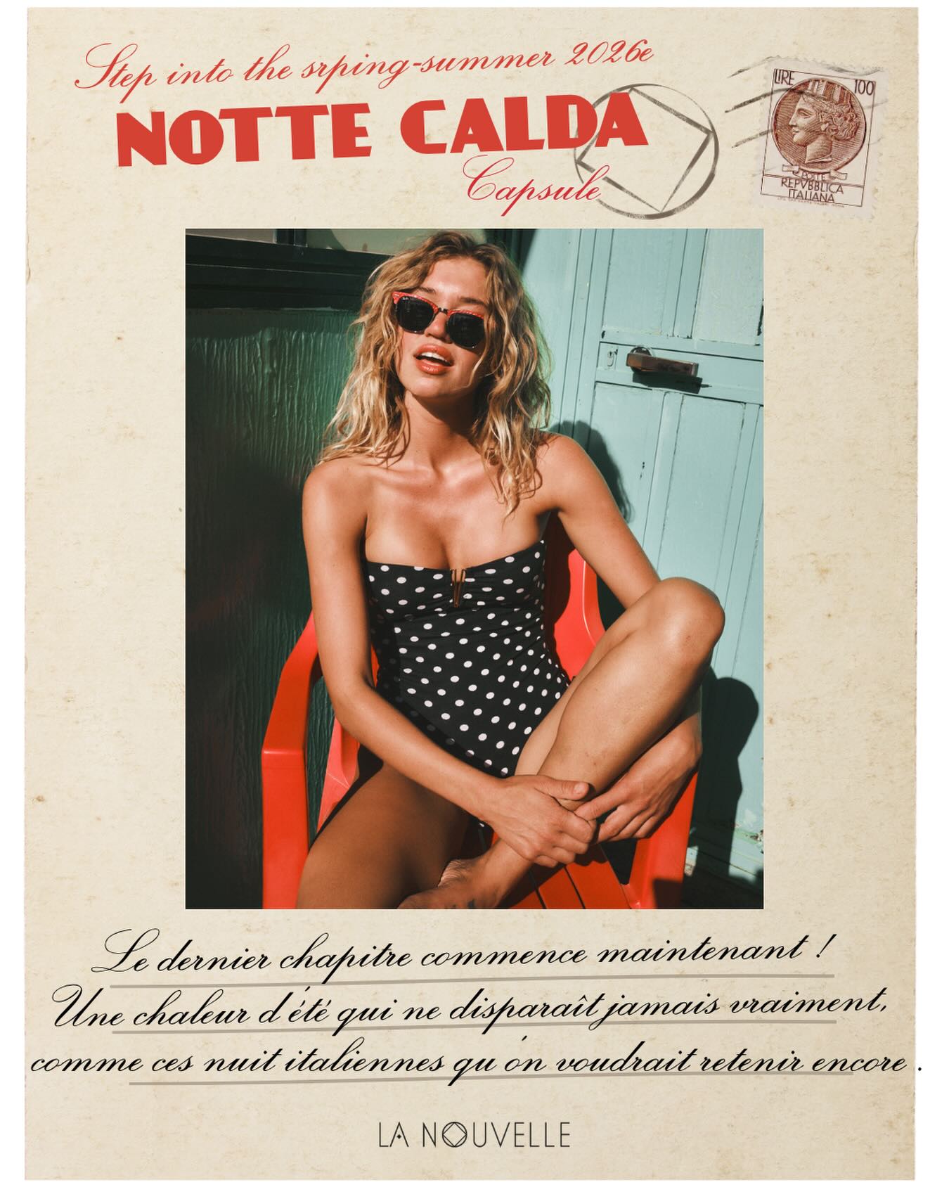 Le dernier chapitre commence maintenant. Cette chaleur d’été qui ne disparaît jamais vraiment, comme ces nuits italiennes qu’on voudrait retenir encore ✨ 🇬🇧 The final chapter begins now. That summer warmth that never truly fades, like those Italian nights we wish we could hold onto a little longer ✨